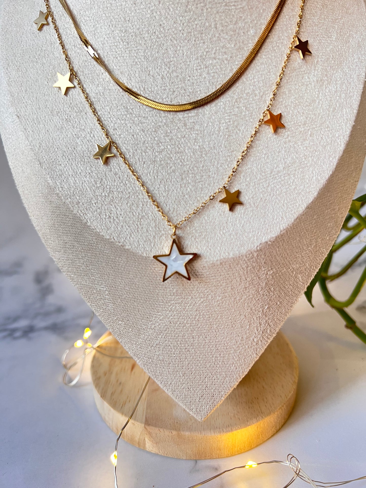 Star Layered Necklace