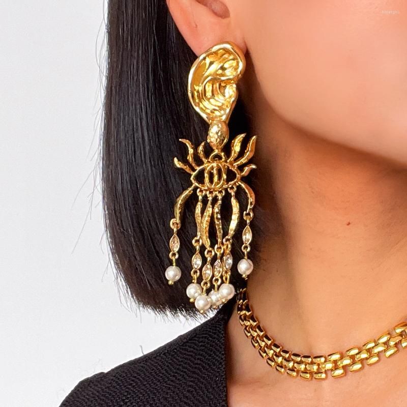 Golden Gaze Earrings