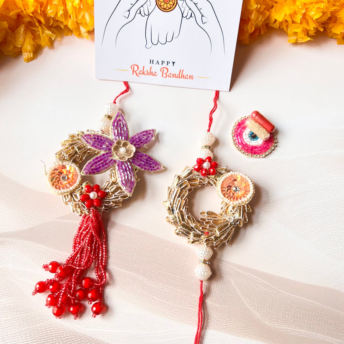 Roohi Rakhi Set