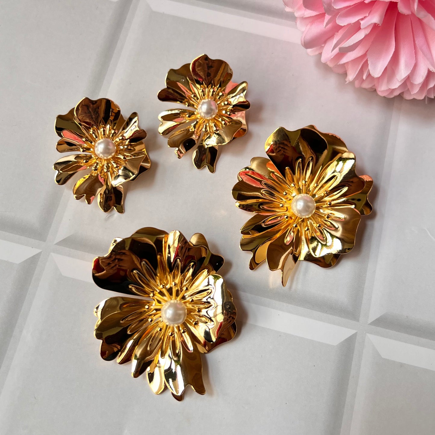 Floral Studs