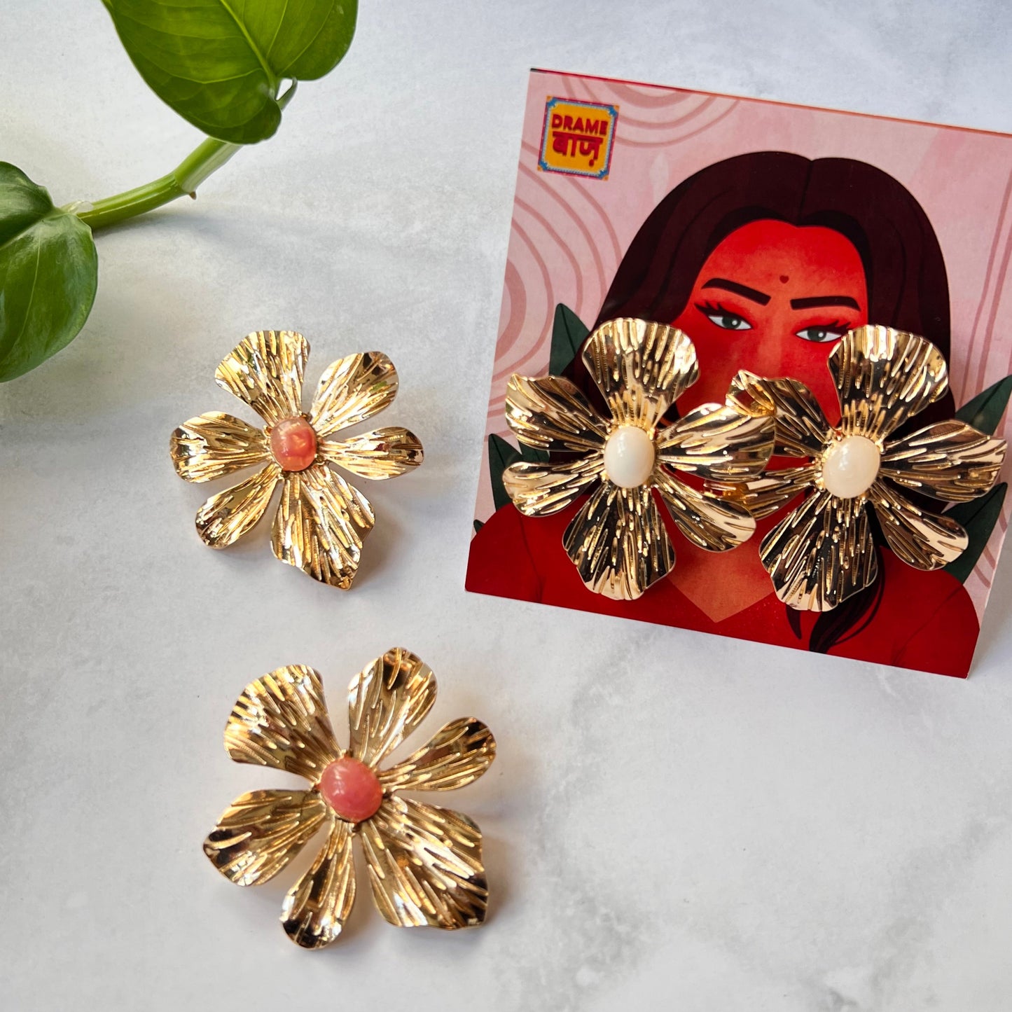 Mehr Floral Studs