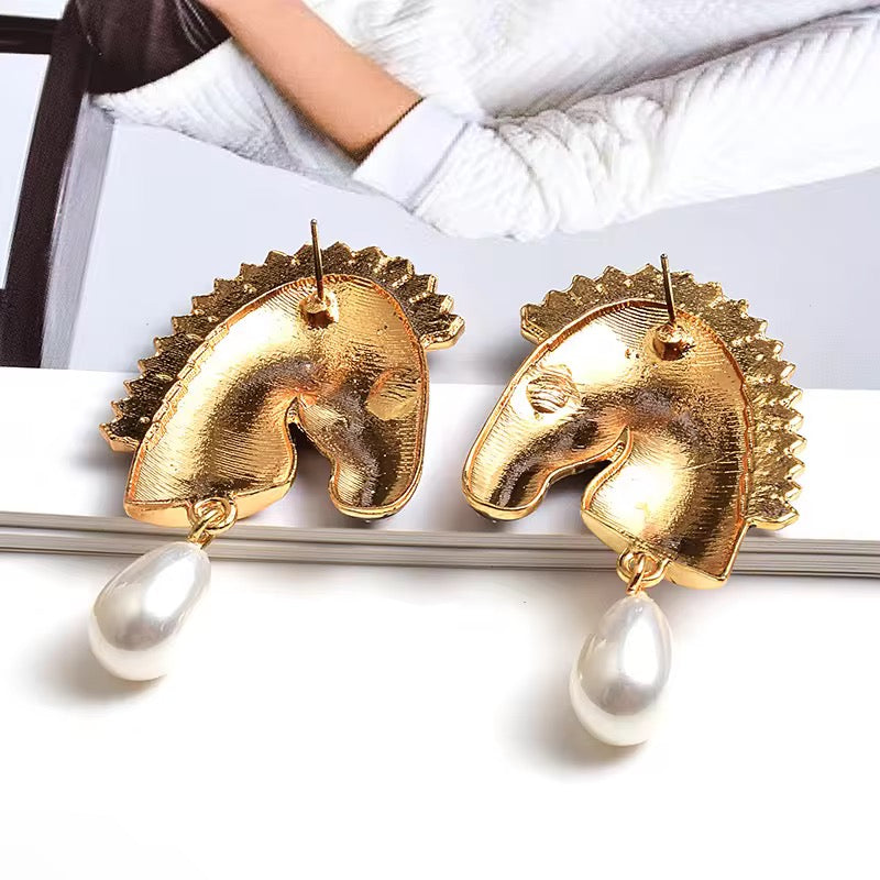 Mrs Zebra Earrings