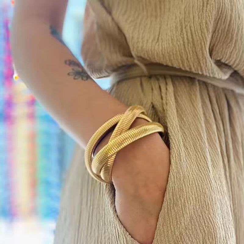Zeal Layered Bracelet - Golden