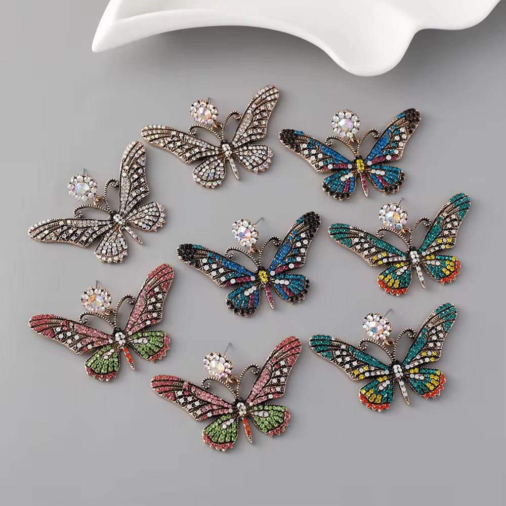 Haze Butterfly Earrings