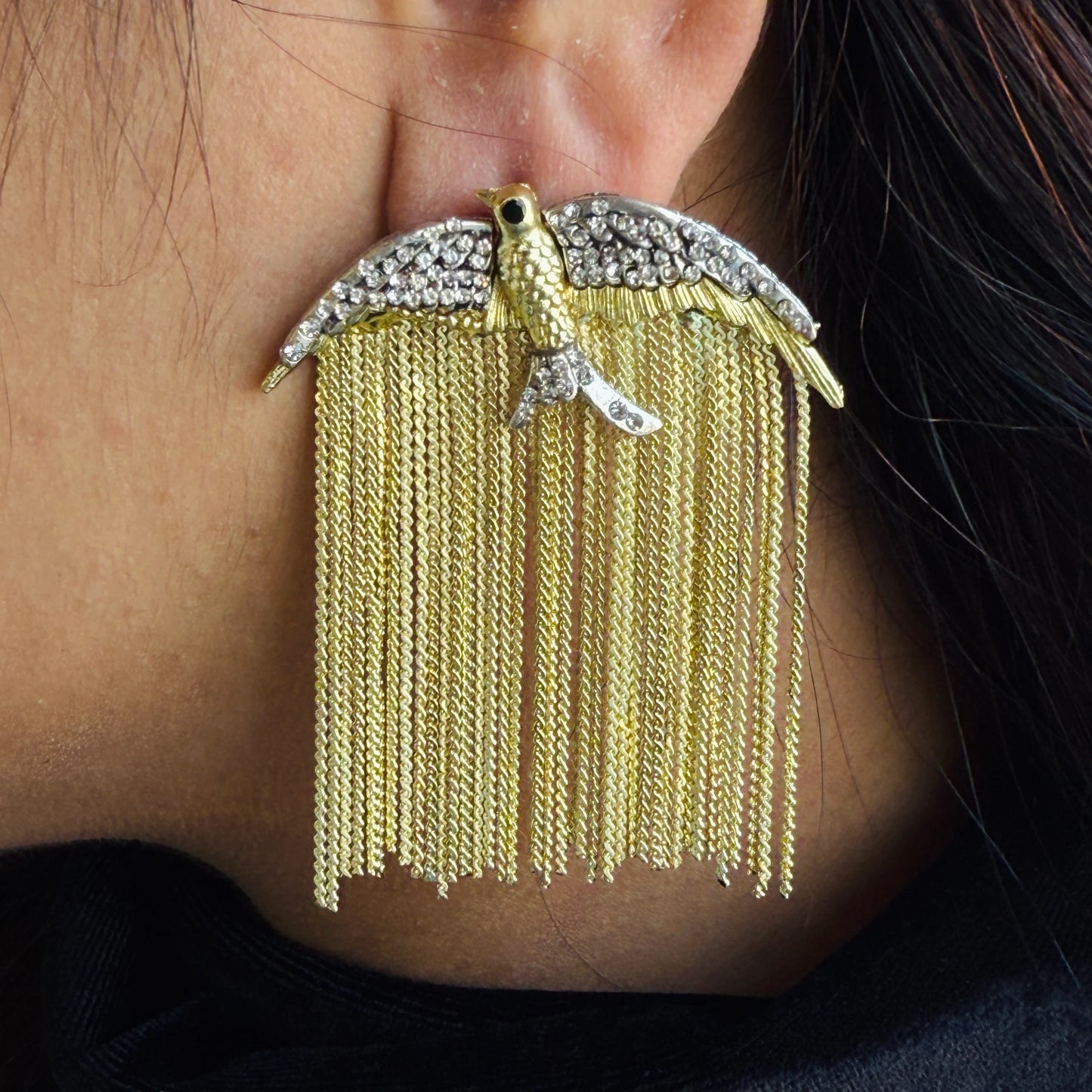 Tropical Bird Earrings