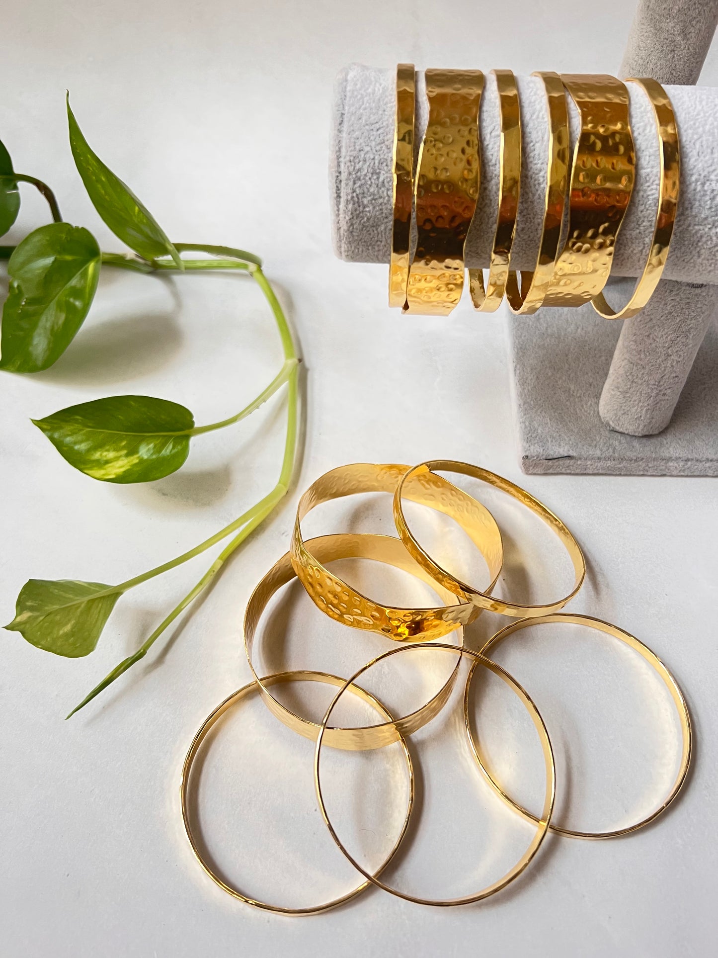 Mairah Golden Bangles