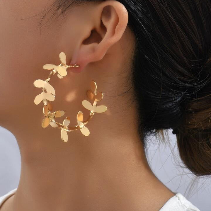Bliss Decoral Hoops