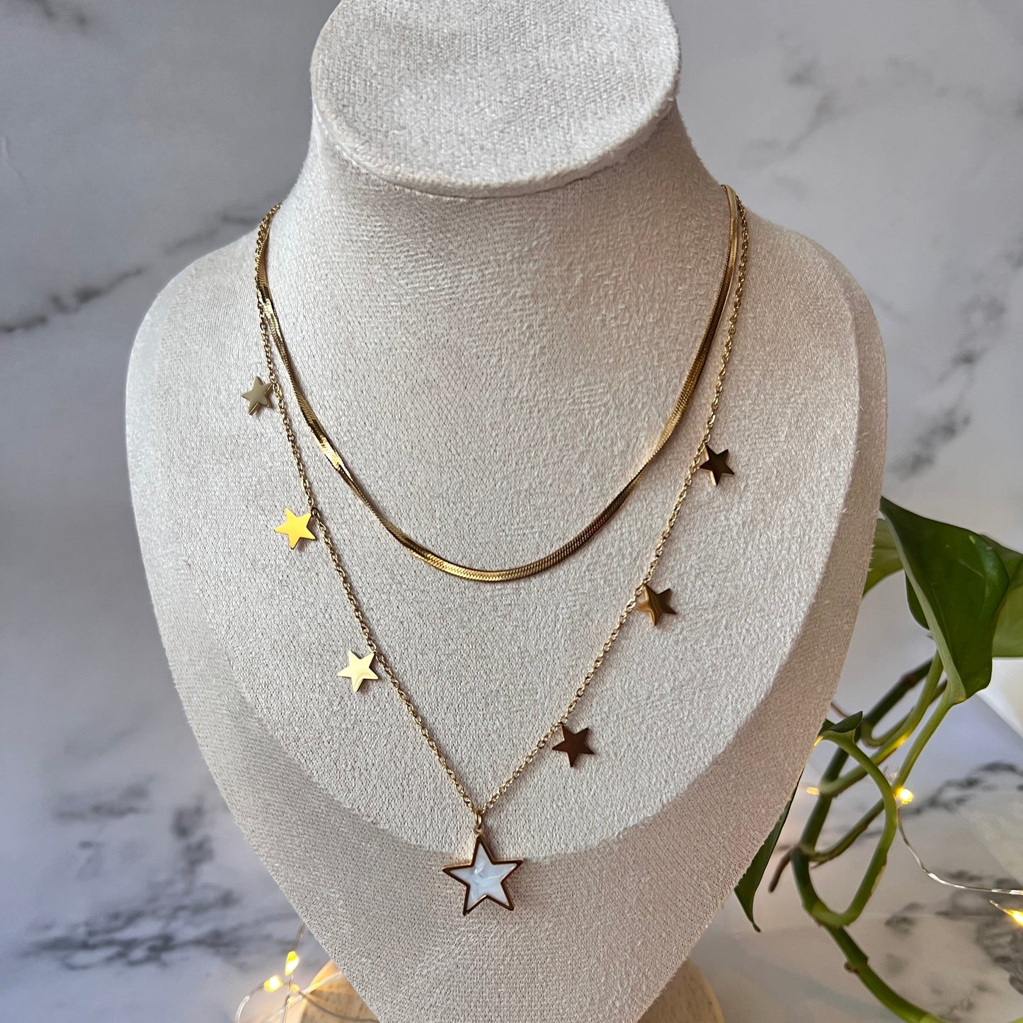 Star Layered Necklace