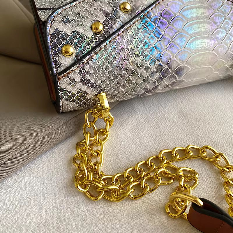 Tan Owl Bag