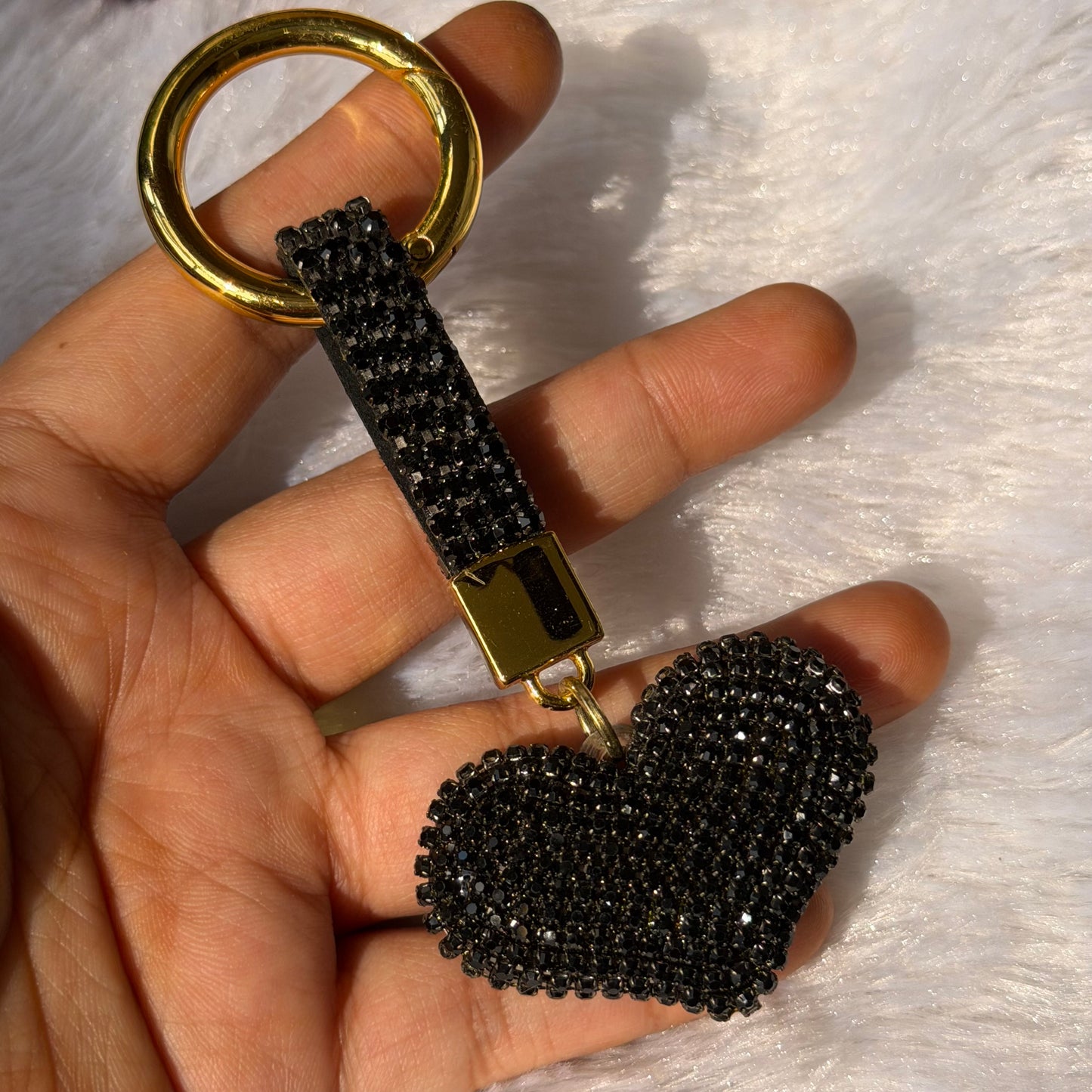 Heart Bag Charm / Keychain