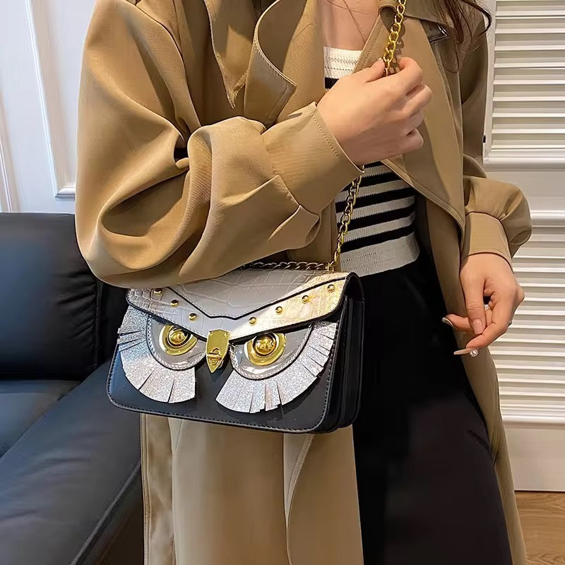 Black Owl Bag