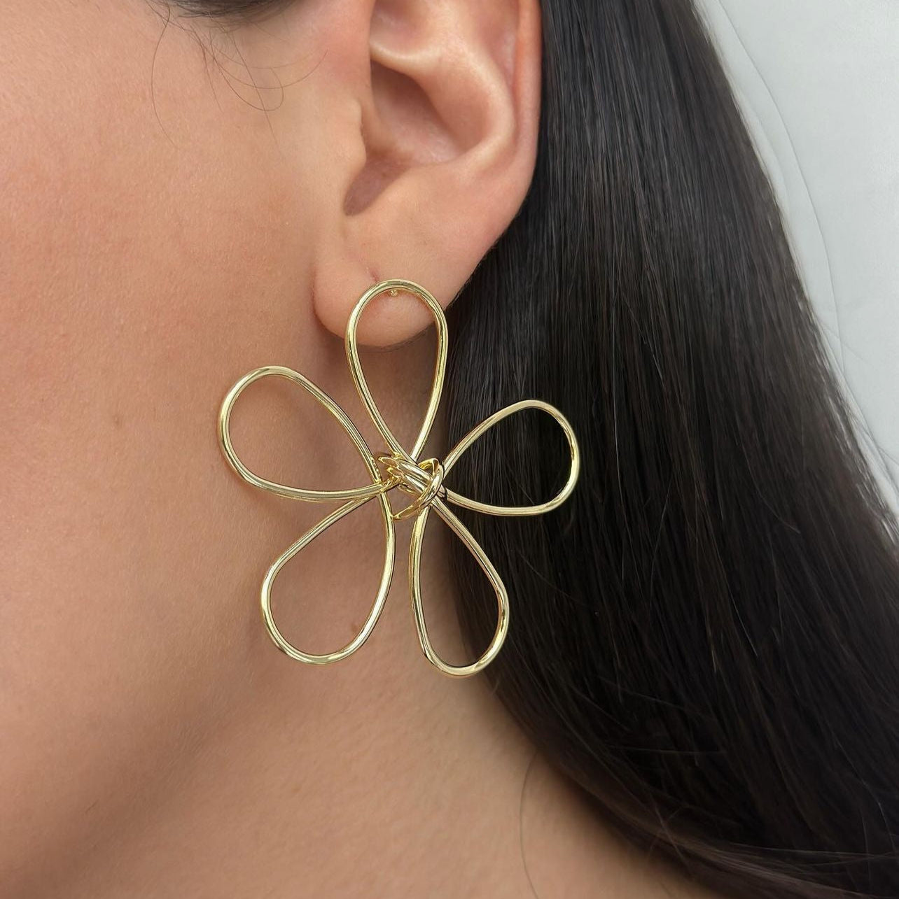 Kash Floral Studs