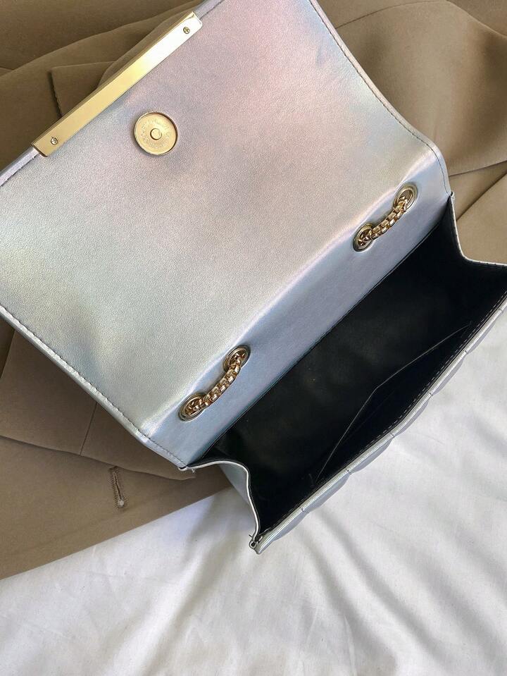 Rainbow Silver Bag