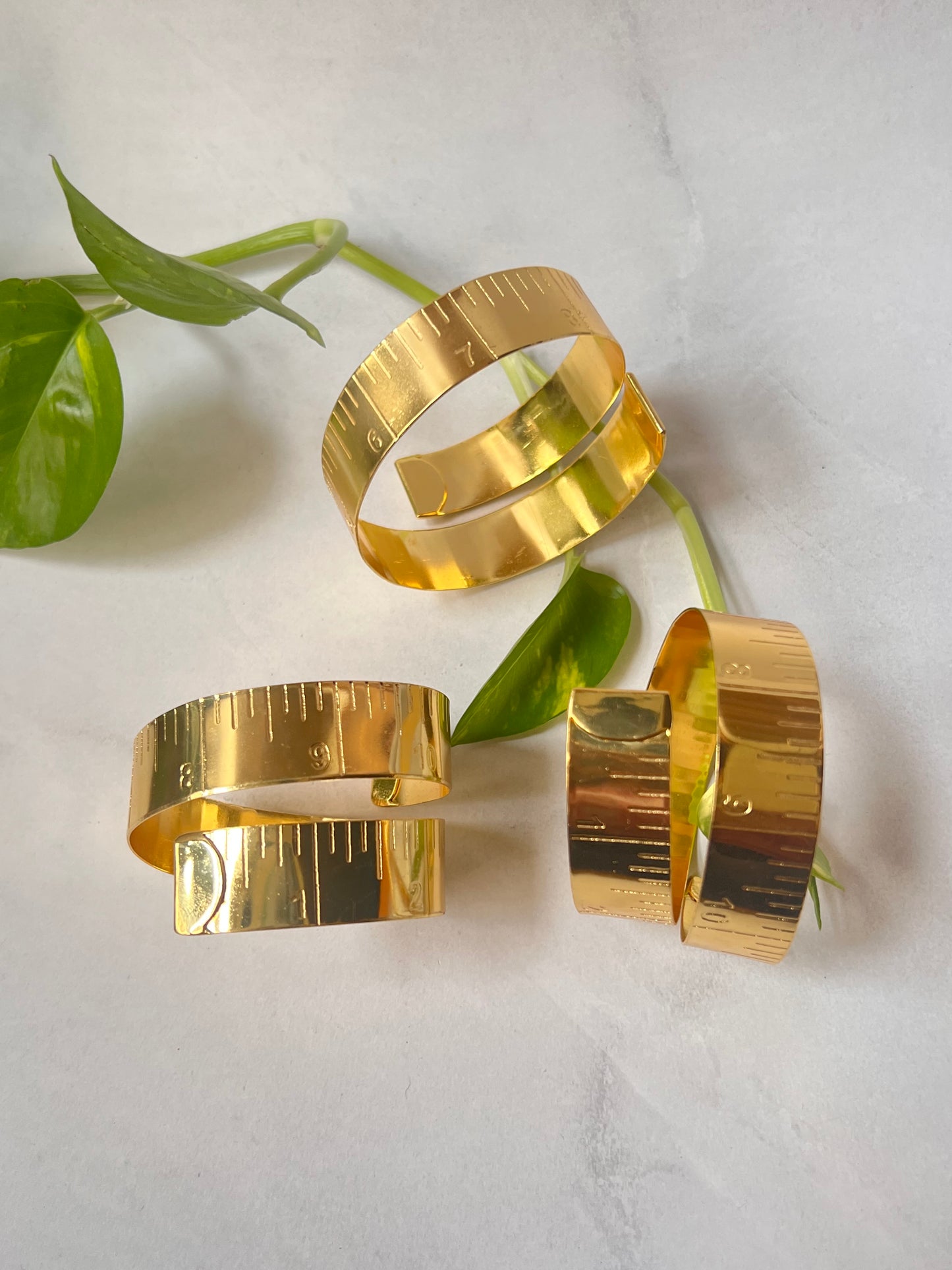 Inch Tape Brass Hand Cuff