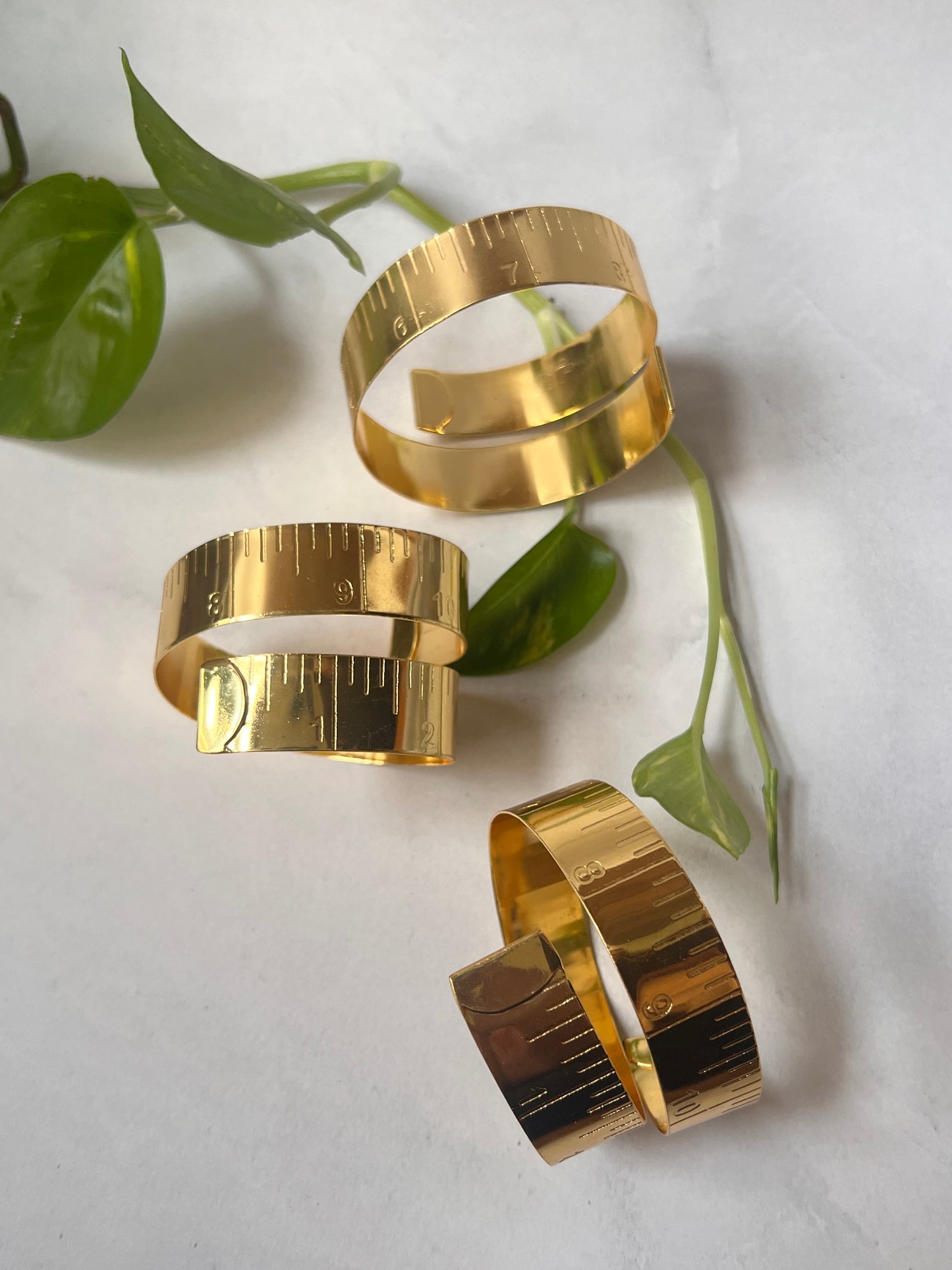 Inch Tape Brass Hand Cuff