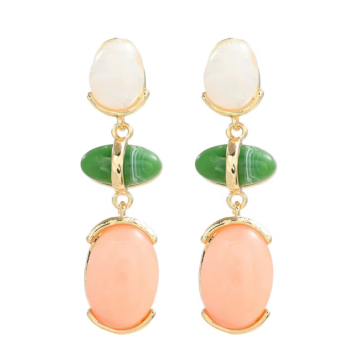 Pretty Peach Earrings