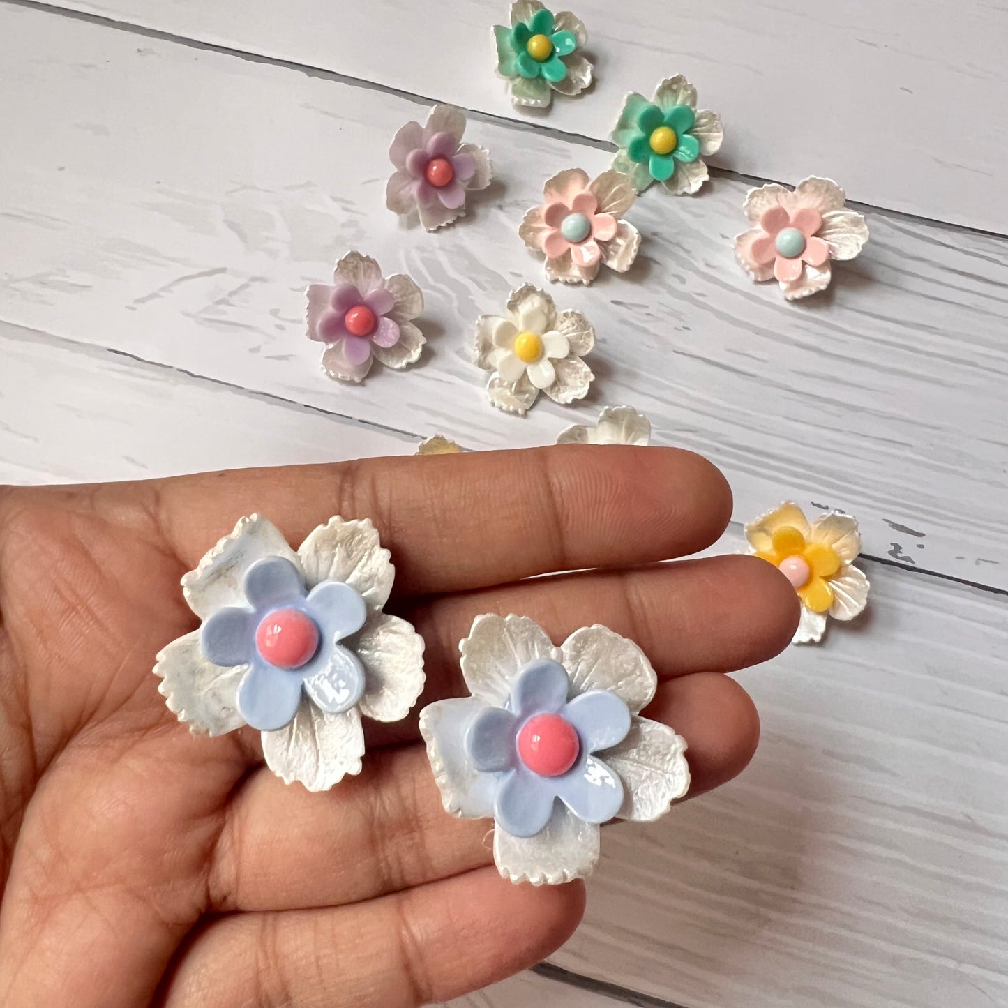 Cassie Floral Studs