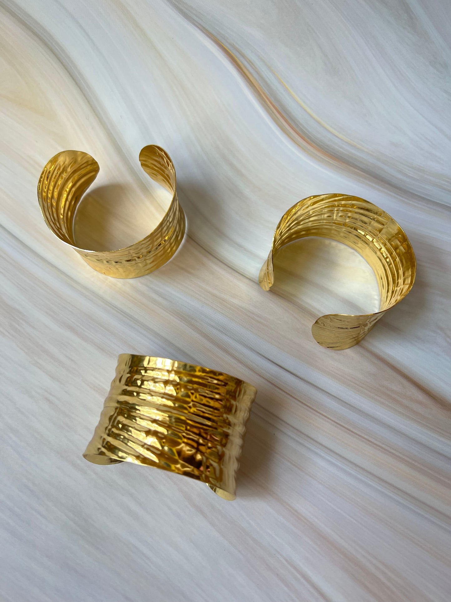 Rudr Brass Hand Cuff