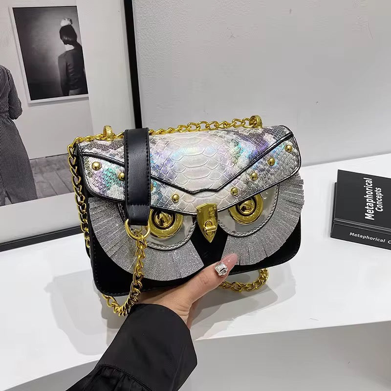 Black Owl Bag