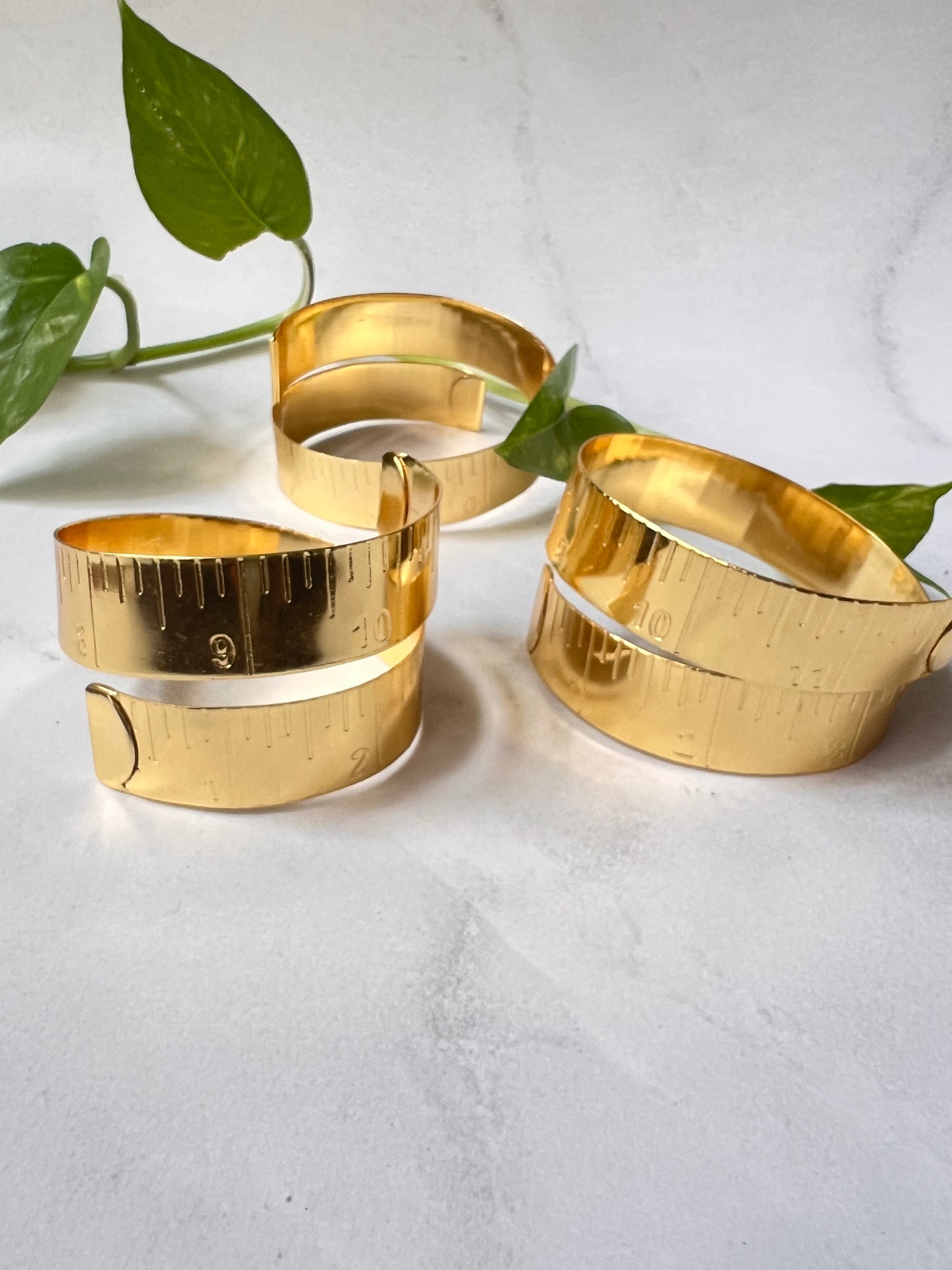 Inch Tape Brass Hand Cuff