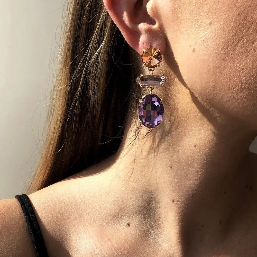 Peach Earrings