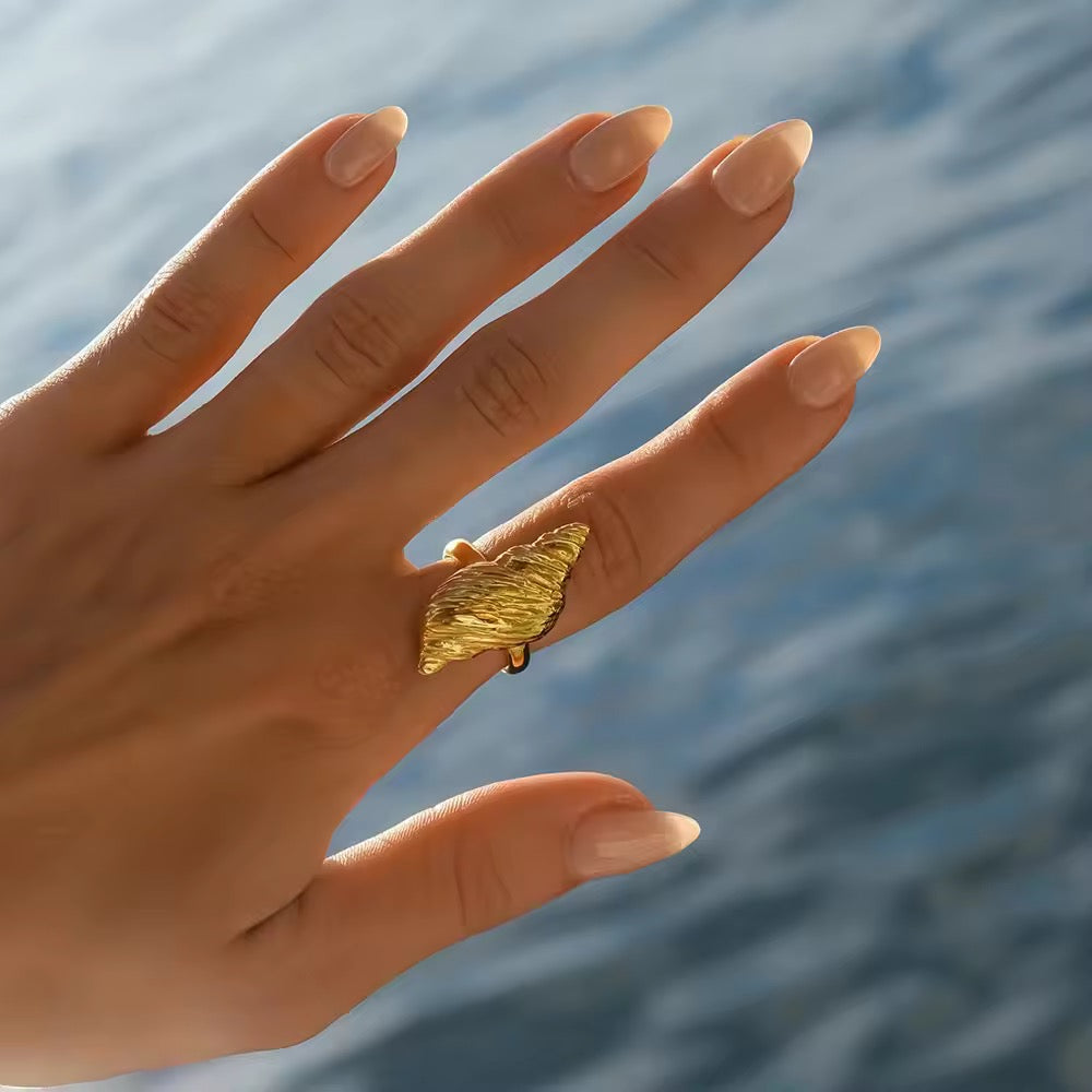 Beach Shell Ring