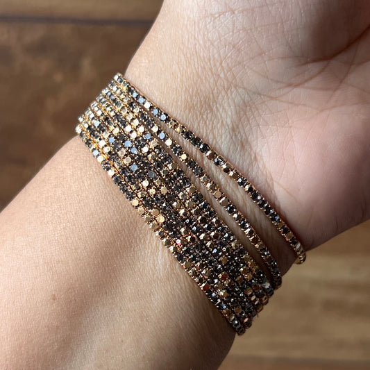 Golden Glam Shimmy Bracelets