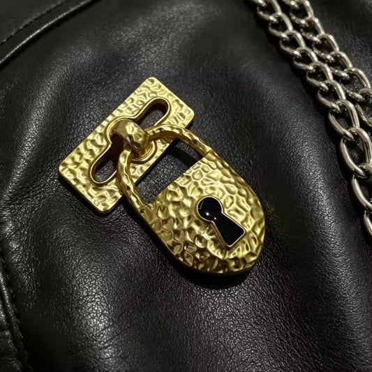 Lock Up Brooch