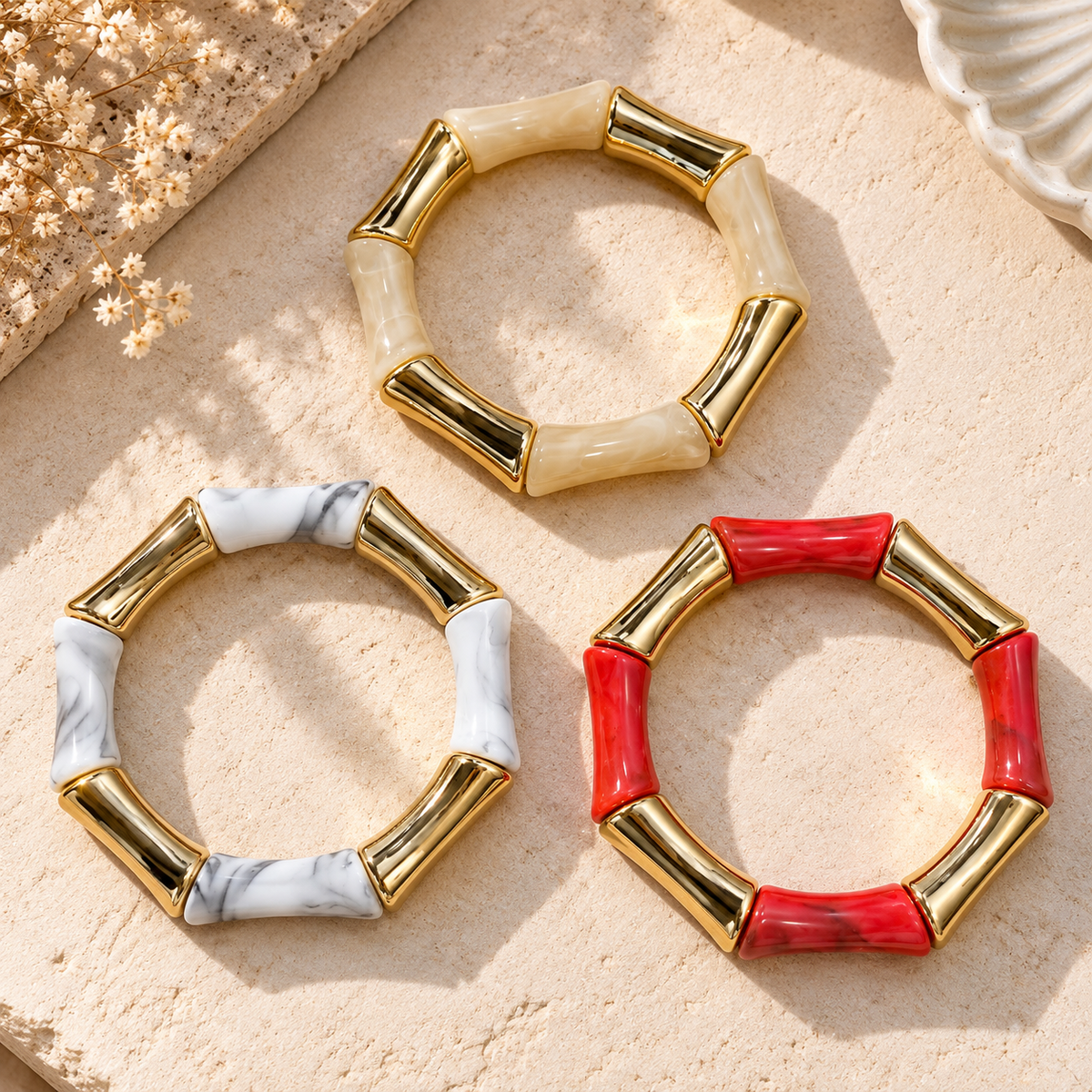 Ferry Bamboo Acrylic Set