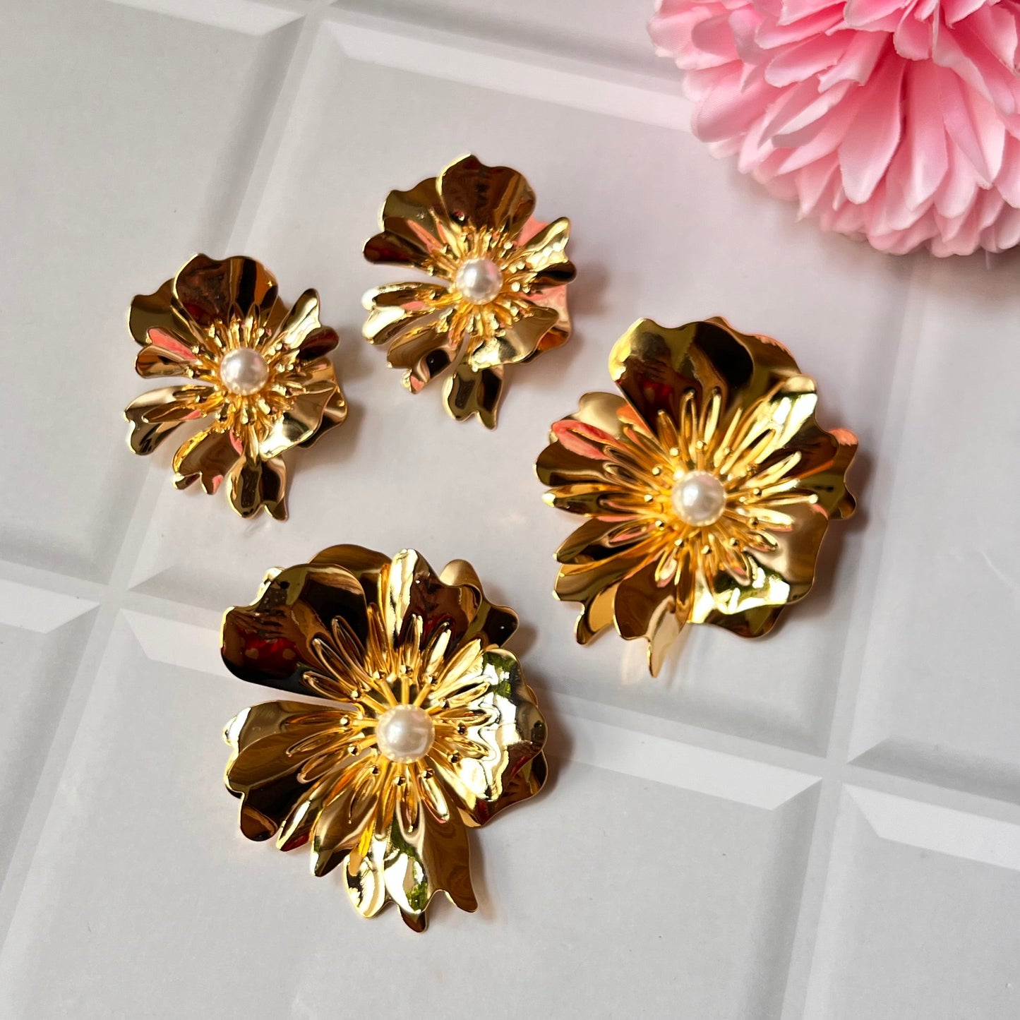 Floral Studs