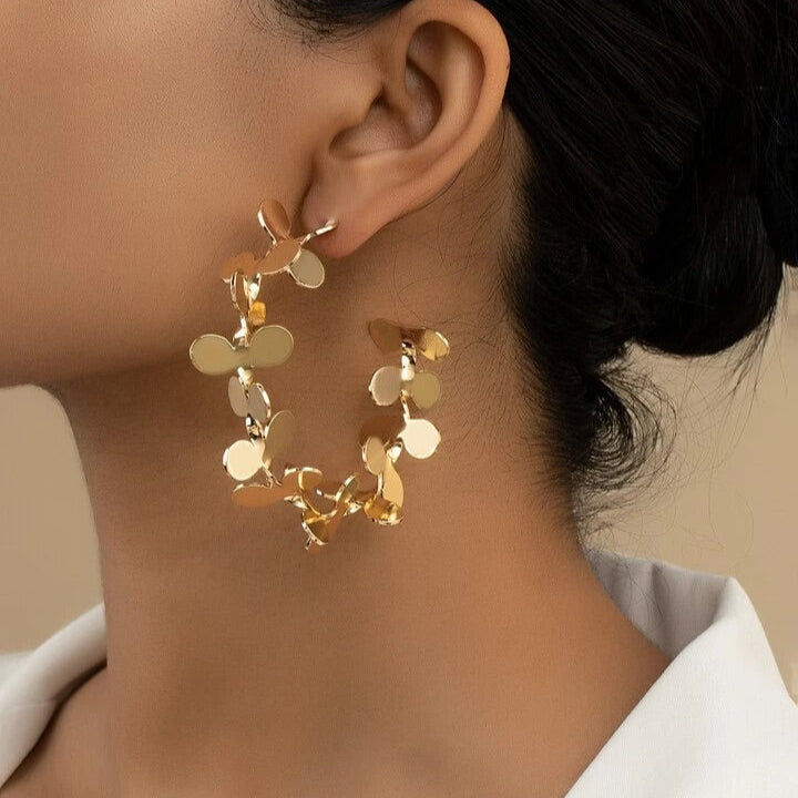 Bliss Decoral Hoops