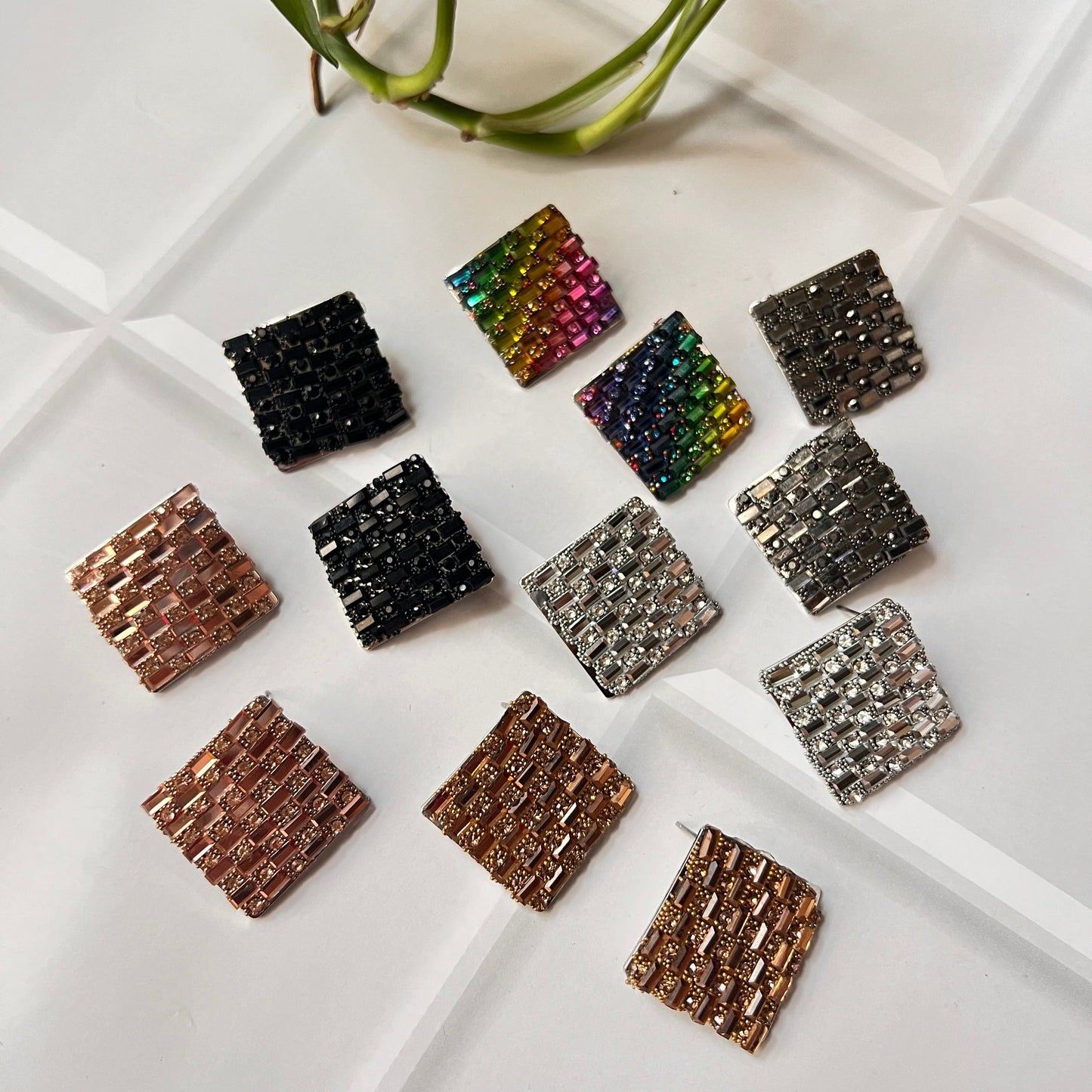 Moiselle Mini Rhinestone Studs
