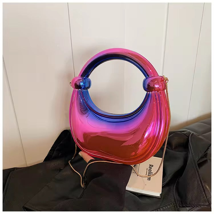 Paris Acrylic Moon Bag