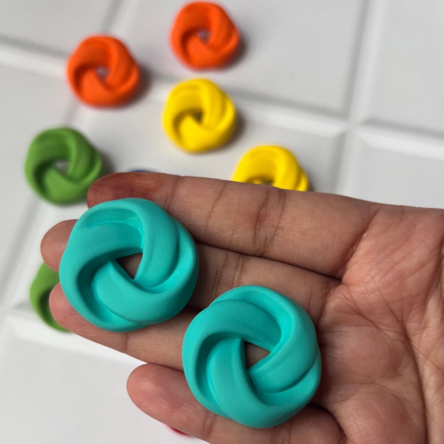 Swirly Studs