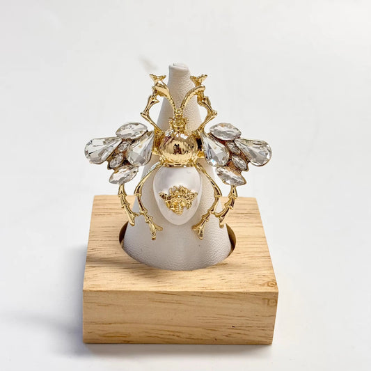 White Bee Ring