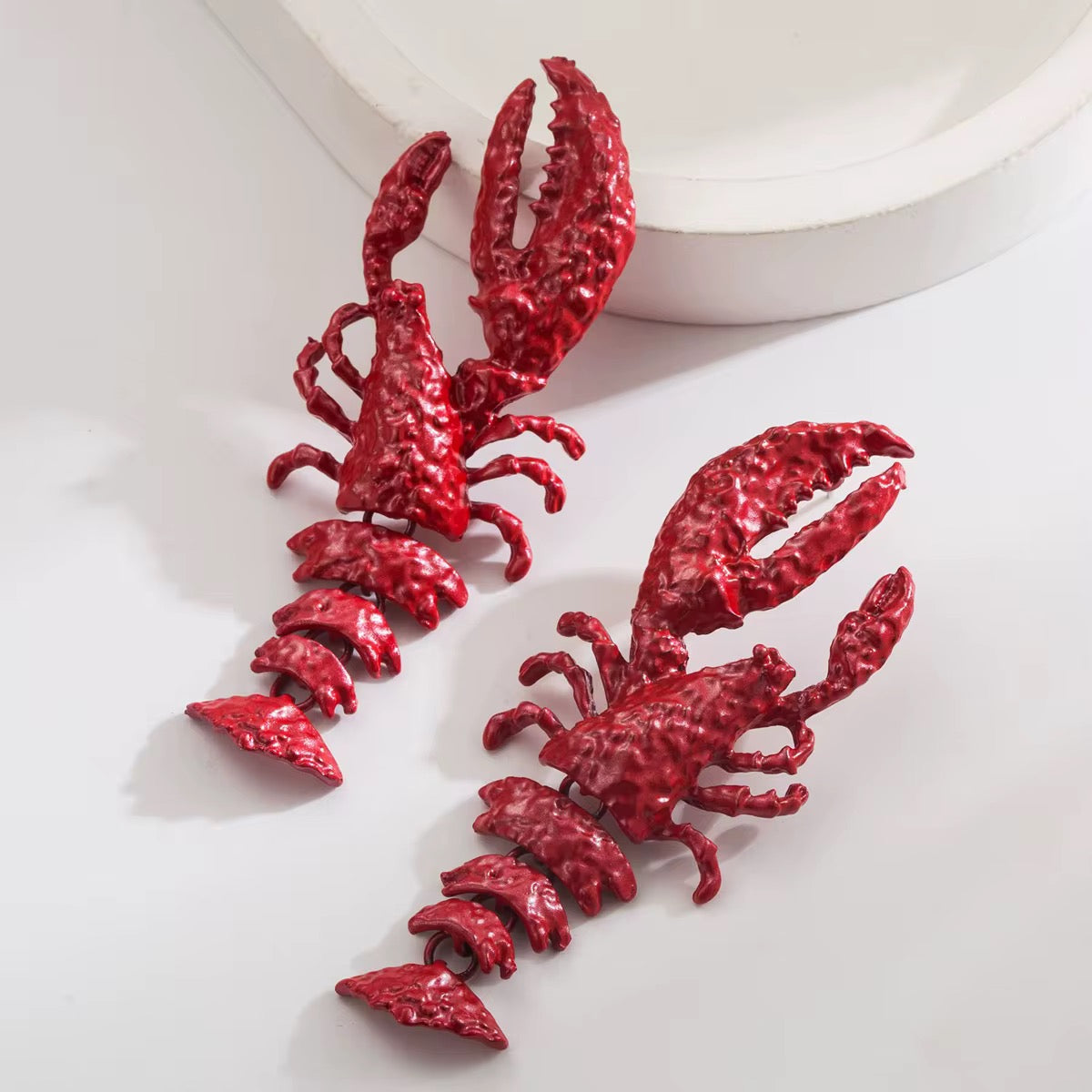 Mr Lobster Earrings