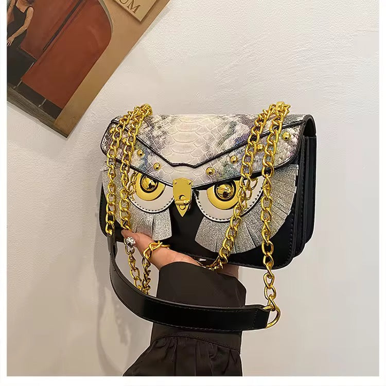 Black Owl Bag