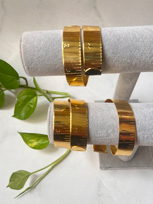 Inch Tape Brass Hand Cuff