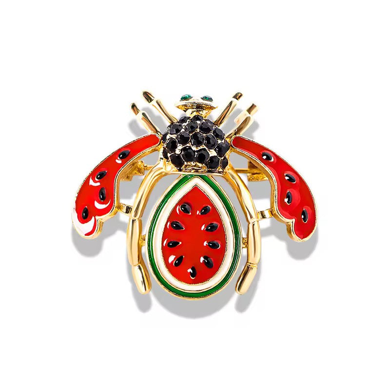 Fruity Bee Stud Earrings