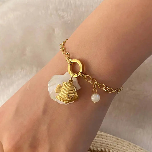 Fish Shell Bracelet