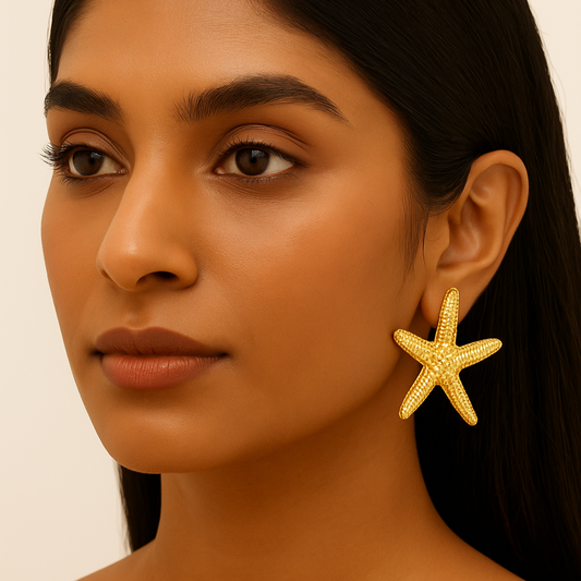 Like a star earrings