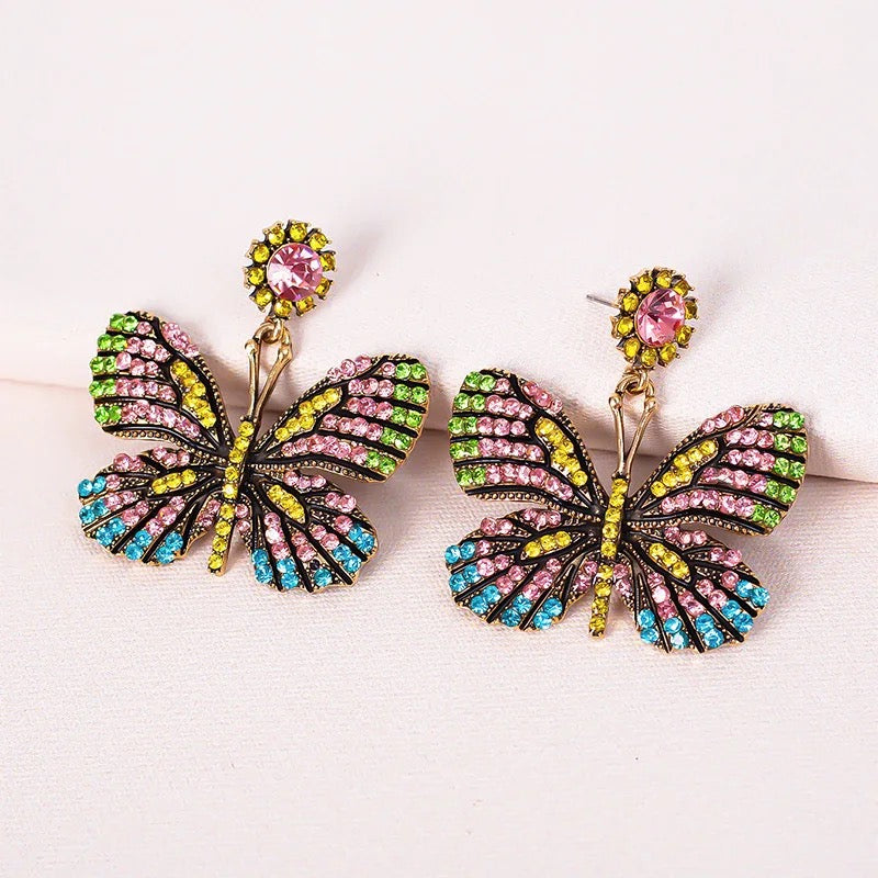 Butterfly Diamond Earrings