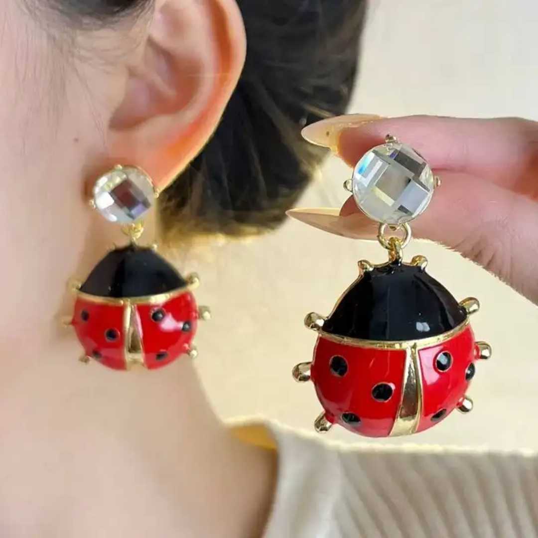 Beetle Earrings
