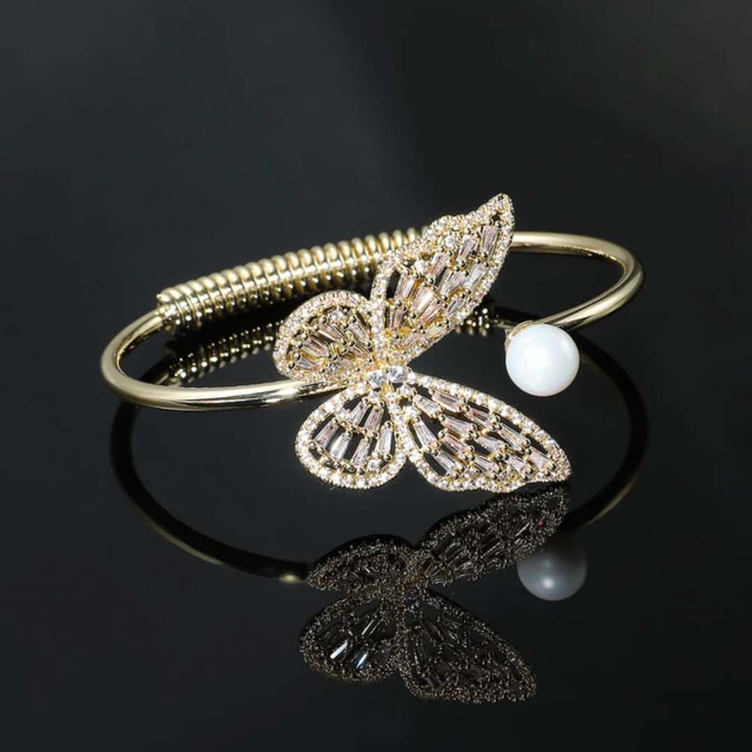 Diamond Butterfly cuff