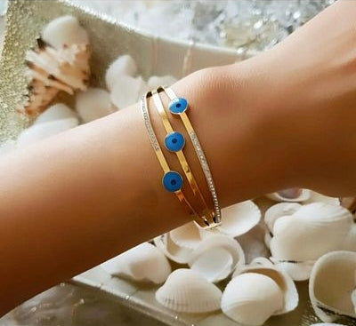 Evil Eye layered Bracelet