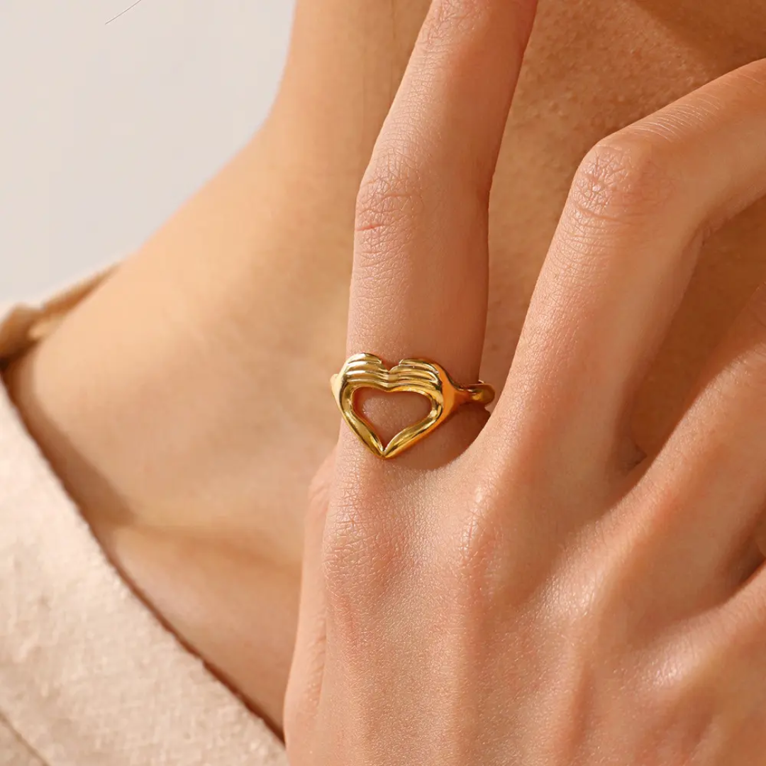 Open Heart Ring