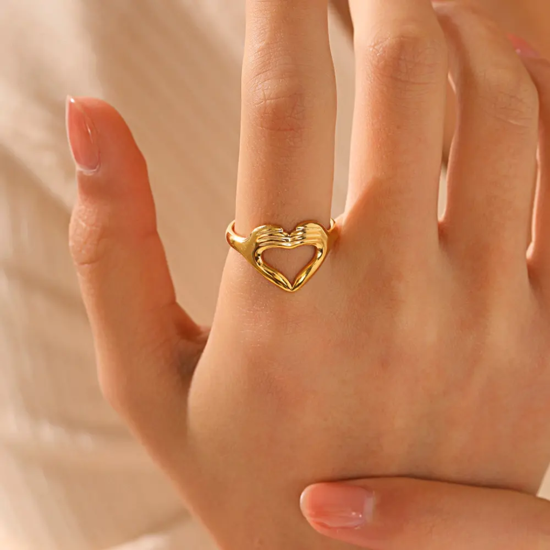 Open Heart Ring