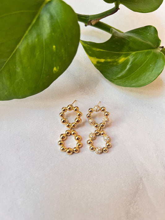 Maze Loop Earrings