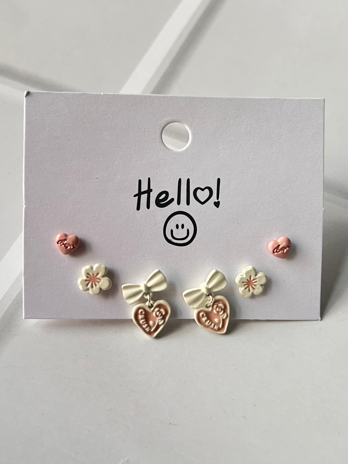 Pink Perfect Earring Card