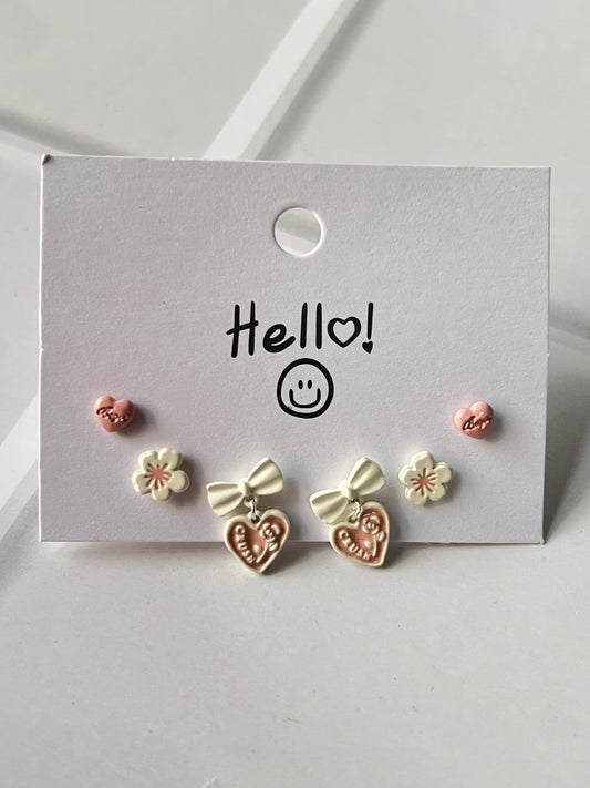 Pink Perfect Earring Card